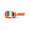 RACECRAFT 2, 100% okuliare ORANGE, strieborné plexi