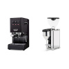 Gaggia New Classic EVO, black + Rocket Espresso GIANNINO, chrome/black