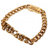 náramok HUF FUCK IT WARPED ID BRACELET - Gold L/XL