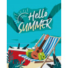 Vymalujsisam.sk Maľovanie podľa čísiel - Hello Summer Veľkosť: 40x50cm, Rám: Bez rámu, iba zrolované plátno