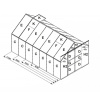 náhradné presklenie pre skleník VITAVIA URANUS 11500 PC 6 mm LG2544