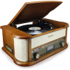Gramofón RETRO Soundmaster NR546BE kazeta CD MP3 USB FM DAB+ Bluetooth AUX