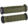 ODI Elite Pro Lock-On Army green pohodlné a přilnavé gripy s objímkama