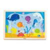 Detské drevené puzzle Viga Oceán (24 dielikov)