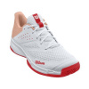 Dámské tenisové boty WILSON KAOS STROKE 2.0 W Wh/Peach/Infrared WRS333720 velikost UK 7