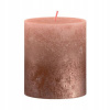 Bolsius Rustic, Vianočná, Sunset Creamy Caramel+ Copper 80/68 mm