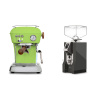 Ascaso Dream PID, Fresh Pistachio + Eureka Mignon Specialita, CR anthracite