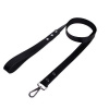 COBBYS PET Vodidlo z pravej kože zdobené na okrajoch 120cm/25mm čierne (COBBYS PET Vodidlo z pravej kože zdobené na okrajoch 120cm/25mm čierne)