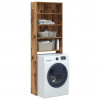 VidaXL Skrinka na práčku Old Wood 64x24x190 cm 856643