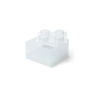 LEGO® box s víkem třpytivě průhledný 40090803