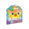 Veľké samolepky Jar Spring Big Stickers Janod 50 kusov od 18 mes J09187