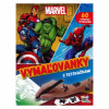 Vymaľovanky s tetovačkami - Marvel