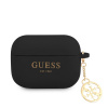 Silikónové puzdro Guess 4G Charms pre Airpods Pro Black