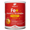 Nature's Finest FE+ Vitamín C + B komplex - 150 g
