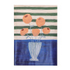Bloomingville Obraz vo farebnom ráme FLORIDA kvety 70x50cm