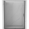 Mexen Exo, posuvné dvere do otvoru 160x200 cm, 6mm číre sklo, čierny profil, 8151-160-000-70-00