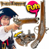 PIRÁTSKA KOVOVÁ PIŠTOĽ GONHER REVOLVER ZVUKOVÝ STRAŠIAK PIRÁTI Z KARIBIKU