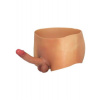 Hidden Desire Alter Ego Boxershort with Penis Dildo 18cm Skin S/M
