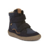 Froddo barefoot zimné vysoké topánky s membránou blue