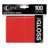 Obaly na karty Ultra pro Eclipse Gloss 66x91 mm červené 100 kusov