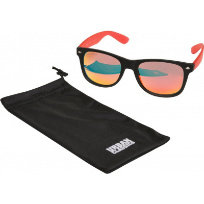 Urban Classics Sunglasses Likoma Mirror UC Farba: Black/Red, Veľkosť: Uni