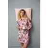TIMO Timo | Bavlnené košeľa s dlhým rukávom Funky Flowers - XL / 09