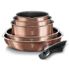 Berlingerhaus Sada nádobí s odnímatelnou rukojetí 12 ks Rosegold Metallic Line BH-1591