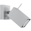 Bodové osvetlenie Nástenné bodové svietidlo MERIDA 1xGU10/40W/230V sivá (121577)