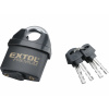 EXTOL PREMIUM Zámok visací bezpečnostný vodeodolný, 4 kľúče, 60mm 8857760