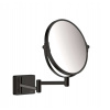 Hansgrohe AddStoris Kozmetické nástenné zrkadlo, matná čierna 41791670-HG