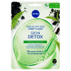 Nivea Skin Detox detoxikačná textilná maska na tvár 1 ks