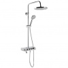 Aqualine Farrao Sprchový stĺp so zmiešavačom a plniacou batériou, chróm SL450
