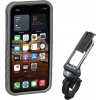 Cyklistický obal na telefón Topeak RideCase pre iPhone 13 Mini s RideCase Mount - Black/Gray uni