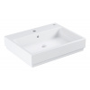 GROHE 3947700H CUBE CERAMIC 60 Umývadlo na dosku keramické s prepadom a PureGuard, biela GRO 3947700H