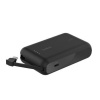 Belkin BoostCharge PowerBank 10K with Integrated USB-C Cable 20W - Black BPB021hqBK