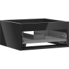 Mexen Box-A korpus skrinky pod umývadlo 50 cm, 1 zásuvka, čierny lesk - 91AX0-0500-235-1-70