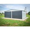 KvalitneVoliere Plechová garaž 6 x 5 m