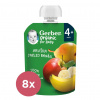 8x GERBER Organic Kapsička hruška, jablko a banán 90 g