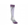 Dámske lyžiarske ponožky Bridgedale Ski Easy On Merino grey/lilac 41-43
