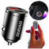 Mini auto nabíjačka Dudao R3MAX 48W QC PD - čierna