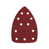 EXTOL papiere brúsne delta, suchý zips, balenie 10ks, 149 x 105 mm, P180 8803975