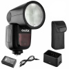 Blesk Godox V1 pre Canon TTL HSS FEC (V1C)