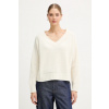 Sveter s prímesou vlny United Colors of Benetton 126WD402Z béžová S