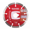 EXTOL 108711 - Kotúč diamantový segmentový 115 mm