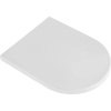 KIELLE Oudee WC sedadlo s poklopom, s funkciou Softclose a EasyLock, biela, 30401030