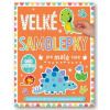 Velké samolepky pro malé ruce Dino ostrov