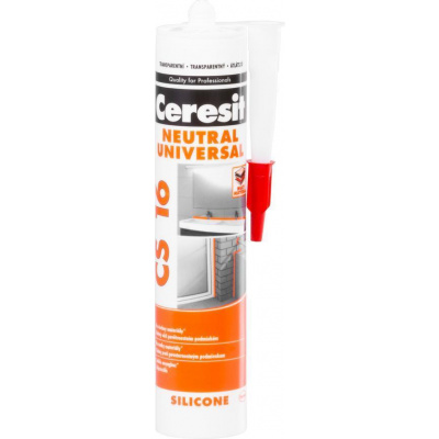 HENKEL Silikón Ceresit CS16, transparent, neutrálny-univerzálny, 280 ml