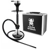 Vodná fajka Kaya Shisha - Eco Slice Small Black v kurfíku 52 cm