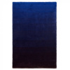 Jednobarevný vlněný koberec B&C Shade Low electric blue aubergine 010118 Brink & Campman 250 x 350