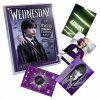 Album zberateľa Wednesday + 3 vrecúška s kartičkami + 1 karta z limitovanej edície